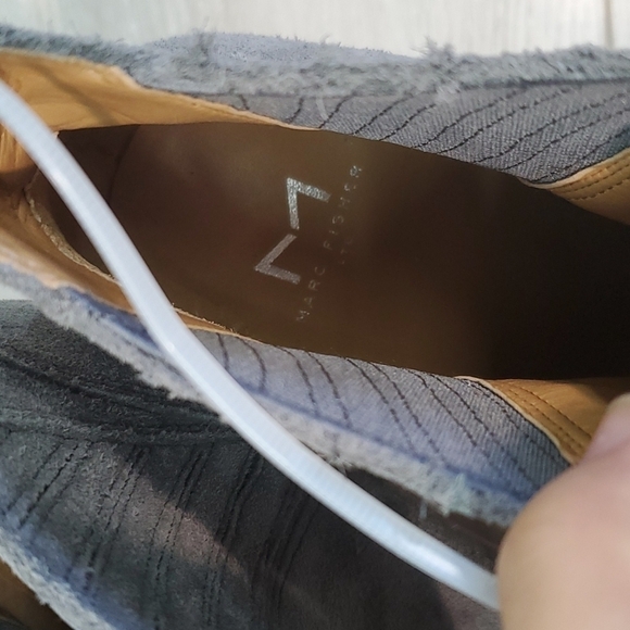 New Marc Fisher Gardi LTD Womens Ankle Suede Heels shoes boots sz 7.5M - Picture 10 of 13